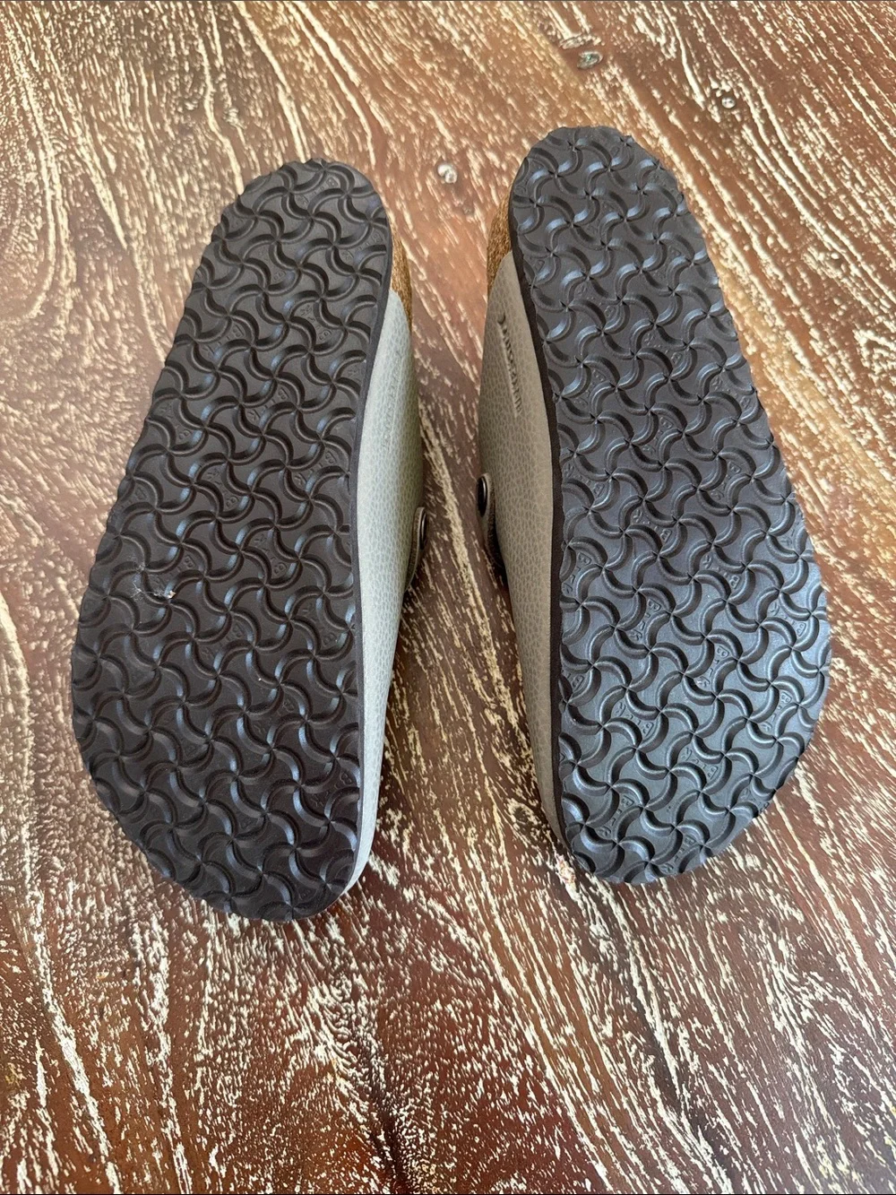 Kids Cozy Slip-On Clogs in Taupe with Faux Fur Lining